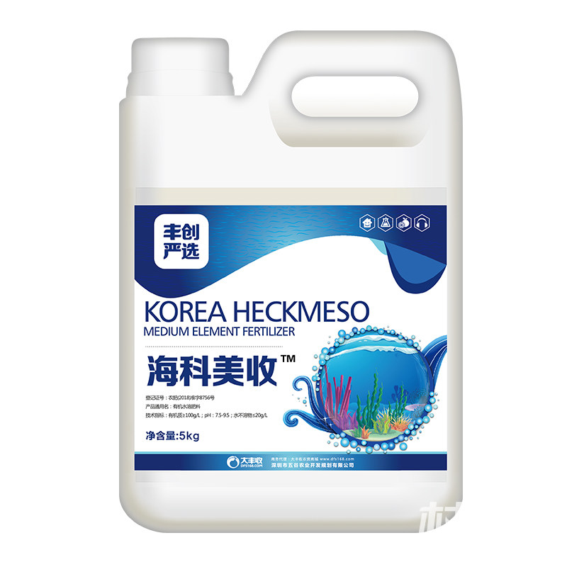 韩国海藻有机水溶肥 5kg*1桶